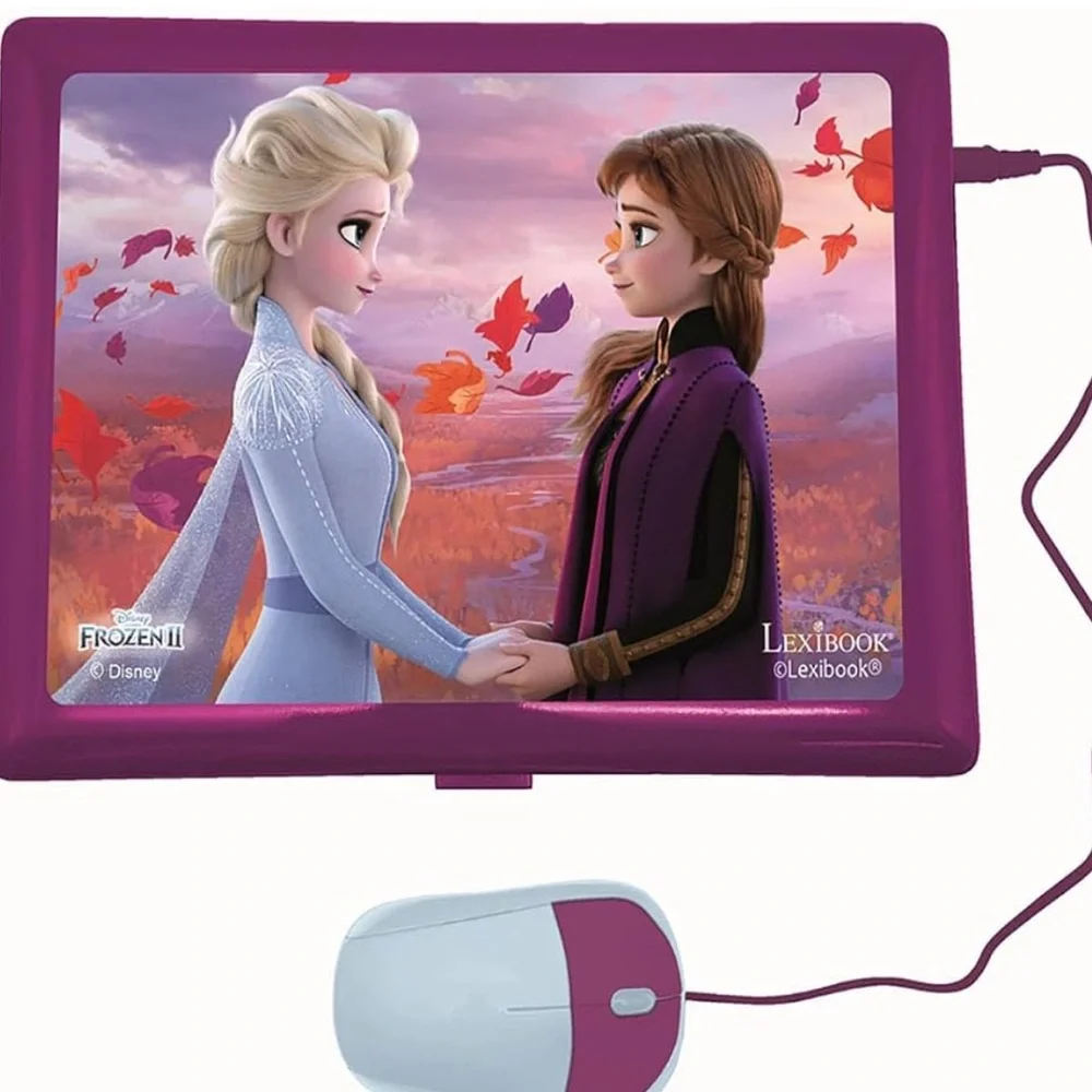 Gently Used LEXiBOOK Disney Frozen 2 - Educational and Bilingual Laptop